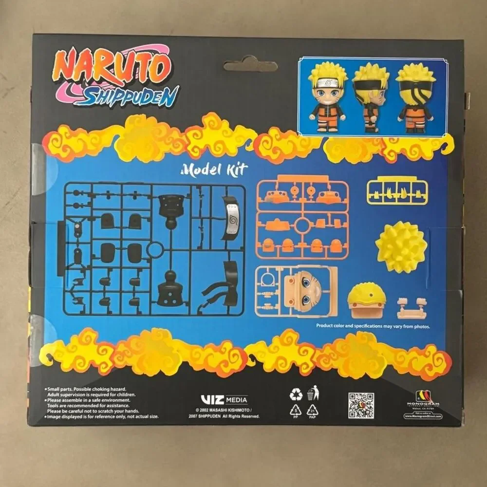 Naruto Uzumaki Shippuden model kit, 5